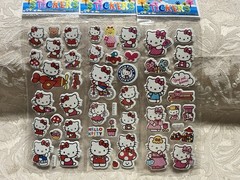 Retro Vintage Look Hello Kitty 3D Bubble Puffy Stickers 3 sets (#43)