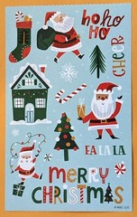 Merry Christmas Sticker Single Sheet