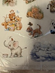 Vintage Current Stickers Baby Animals Not Opened 2 Sheets Lg