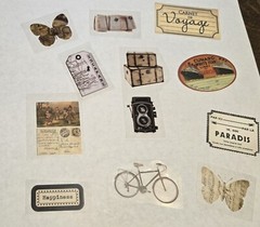 Huge Lot 90+ Travel Junk Journal Stickers Tickets Tags Labels Ephemera Vintage