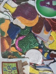 2 Packs of Glitter Foam Stickers By Horizon Craft Letters Numbers Self Adhesive