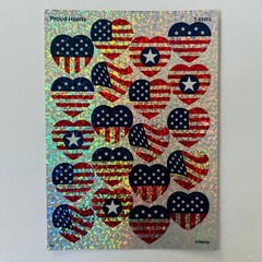 TREND Sparkle Stickers CUPCAKEs 4th Of July HEARTS SUNNY SMILES Valentine Fall