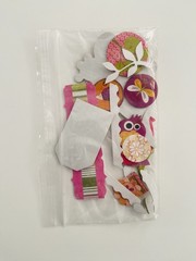 Lot of Misc Baby Theme Boy & Girl Scrapbooking Paper Stickers Die Cut NEW & Open