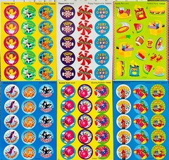 729+ HUGE Lot Scrapbooking Stickers Great Variety Supplies mxd Themes SCENTED +