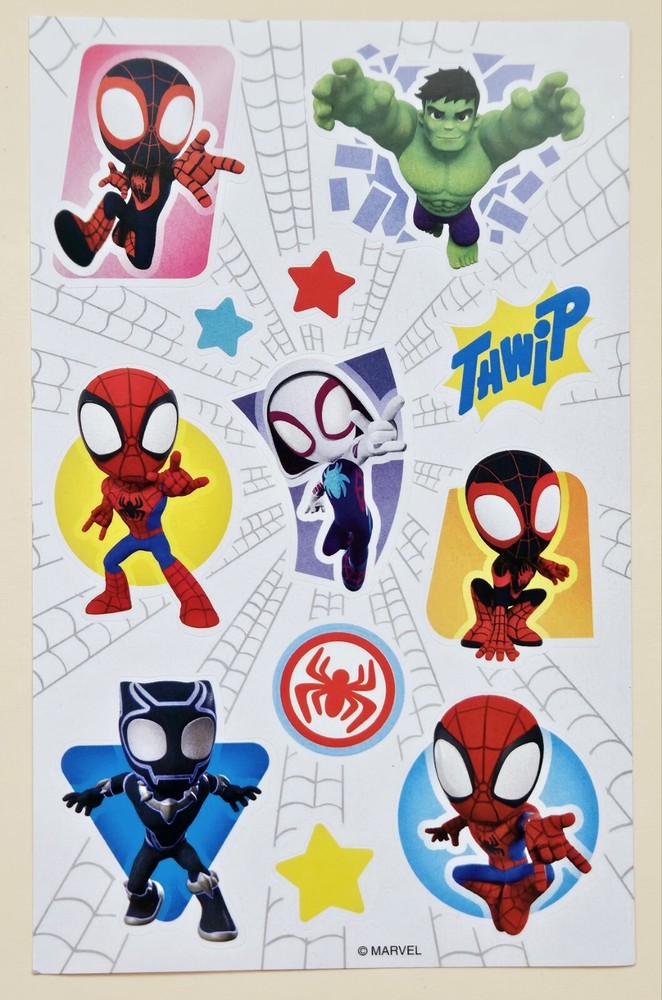 Marvel SPIDEY/ Sticker sheet