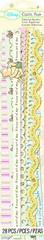 EK Success Brands Disney 12″ Border Stickers Classic Pooh 28 Piece Scrapbooking