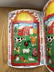 Farm Animal Sticker ROLL NRN Designs Scrapbook Stickers Barn Pig Cow Horse Sheep