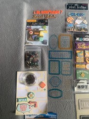 Travel-Themed Scrapbook Stickers & Embellishments Lot