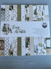 Cozy Winter by P13 Scrapbook Paper Pad 12×12 – Scrapbook, Craft, Creative NEW
