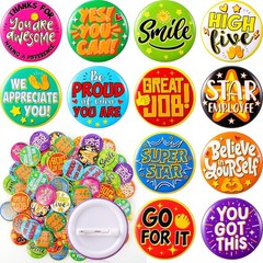 60 Pcs Employee Recognition Pin 1.7» Appreciation Button Pin Bulk Large Posi…