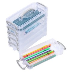 3/6-Layer Paintbrush Storage Box Detachable Watercolor Pen Organizer School Use