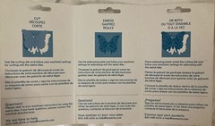 5 Pc Set MOMENTA Cut & Emboss Owl Die Cut scrapbook Crafts Metal Layering Birds