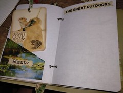Pond Life Junk Journal Scrapbook USA Seller