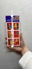 Deadstock Hallmark Party Express Construction Vehicles Sticker Packs 2pc #660