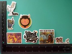 Where The Wild Things Are Vinyl Sticker Lot (26) pcs Maurice Sendak Book