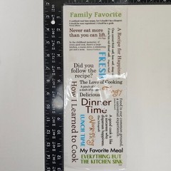 American Traditional Designs Stickers Kitchen Summer Sizzle Food Phrases Lot