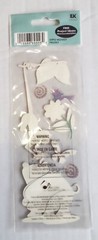 NEW EK SUCCESS JOLEES DIMENSIONAL STICKERS HIPPO MONKEY