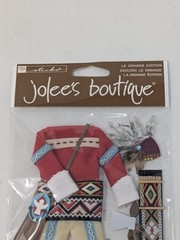 NATIVE AMERICAN Clothes Tepee Moccasins SPJBLG027 EK Success Jolees NEW