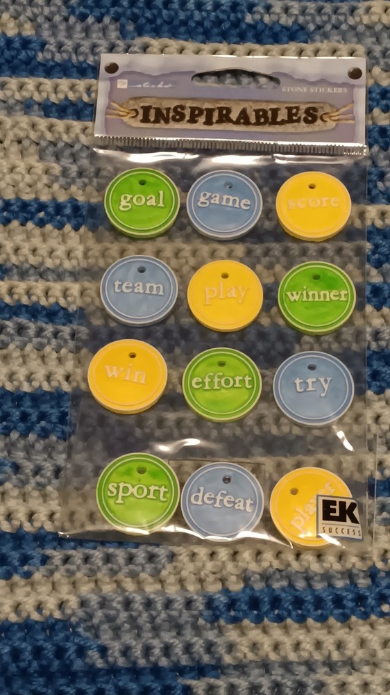 EK Success Inspirables Stone Stickers