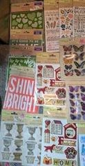 Crafter’s Square Huge Lot Scrapbook Card Making Supplies All New