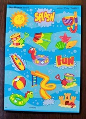 SCRATCH N SNIFF *YOU CHOOSE* SCENTED STICKER SHEET – REWARD STICKERS – SCRAPBOOK