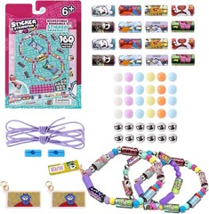 Creative Sticki Rolls Bracelet Kit, DIY Sticker Craft for Kids, Craft Stickers