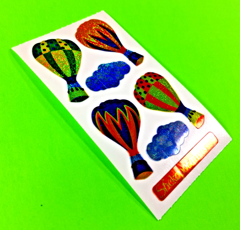 Hot Air Balloons Stickopotamus Mini Sticker Sheet
