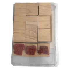 Stampin’ Up set of 12 rubber stamps simple sketches collection