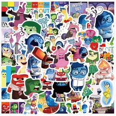 50Pcs Inside Out Stickers Cartoon Movie Luggage Game Waterproof Vinyl-US Seller