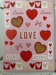 RECOLLECTIONS VALENTINE’S DAY STICKER BOOK 268 PC STICKERS 12 SHEETS ROMANCE