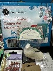 Crafting Supplies Lot Mixed Media Art Collage Calligraphy Kit Paper Accent Bird
