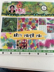 Art by Marlene BACK TO NATURE Studio Light paper Elements Arty Pad Stamps Vellum