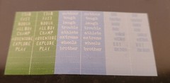 4 Packs Heidi Swapp Index Tabs Craft Embellishment – Sports, Love, Emotions #7