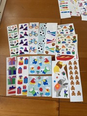 Lot VINTAGE Stickers Mrs Grossman Hallmark Frances Meyer Sandy Lion Must See!