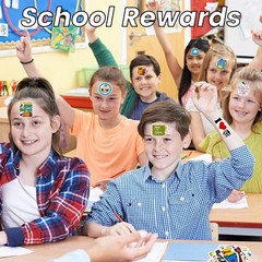 200pcs Back to School Stickers – Kids Stickers for School Scrapbook, Water Bo…