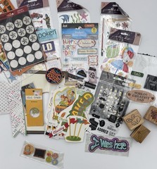 Stickers Embellishments Assortment Scrapbooking Mixed Arts & Crafts New And Used