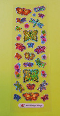ME! etc prism bright wings butterflies sticker strip