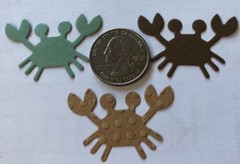 SEA ANIMAL Die-Cuts(8pc)Octopus •Shells•Ocean•Jellyfish•Fish•Crabs•Sand•Vacation