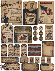Cute Themed Embellishments Junk Journal Scrapbook USA PICK A Set