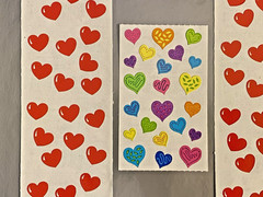 Vintage Mrs. Grossman’s Stickers 10 Mods Happy & Cinnamon Hearts Valentine’s Day