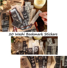 Vintage Aesthetic Scrapbook Supplies Kit with Scrapbook Paper, Stickers for Scra
