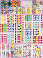 Fun 859+ STICKER Lot GIRLY Planner Themes & American HALLMARK Kid Girls Teens