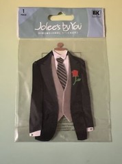 Jolee’s Boutique TUXEDO Wedding 1pcs Dimensional Scrapbooking Stickers RARE