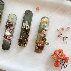 8 Types Real Dried Pressed Rose Flowers Plant Herbarium for Craft Mini