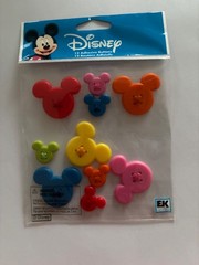 EK Disney Adhesive Buttons-Mickey Icon – DBM001