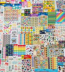 729+ Theme STICKERS! Animals Hearts Stars Rainbows Unicorns Princess Superheroes
