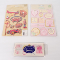 Sweet Pea Baby Girl, Boy’s Life & Girl’s 1st Year Stickers