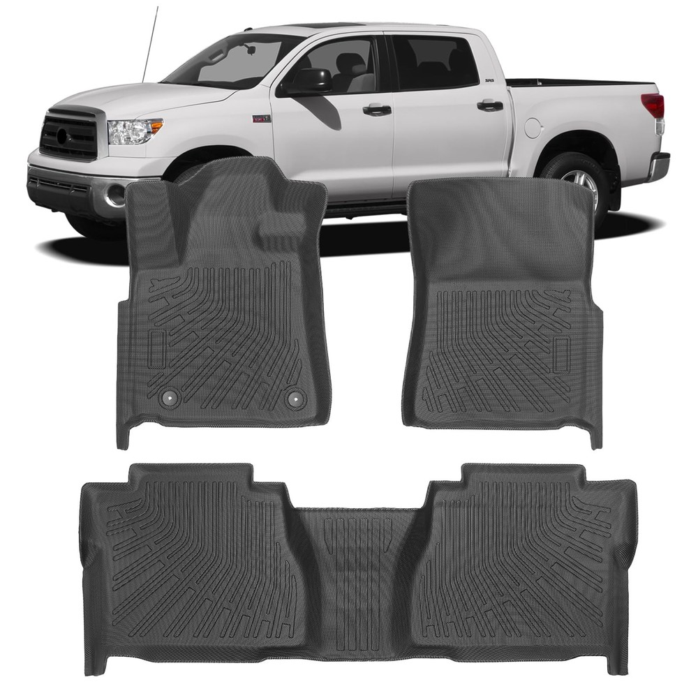 Floor Mats for Toyota Tundra Double Cab/CrewMax Cab 2007 2008 2009 2010 2011,…