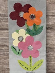 Jolee’s By You Funky Flowers Stickers Scrapbooking EK Success NEW