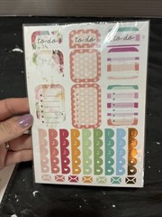 Lot Of 3 NIP Planner/ Calendar Stickers Mixed Brands